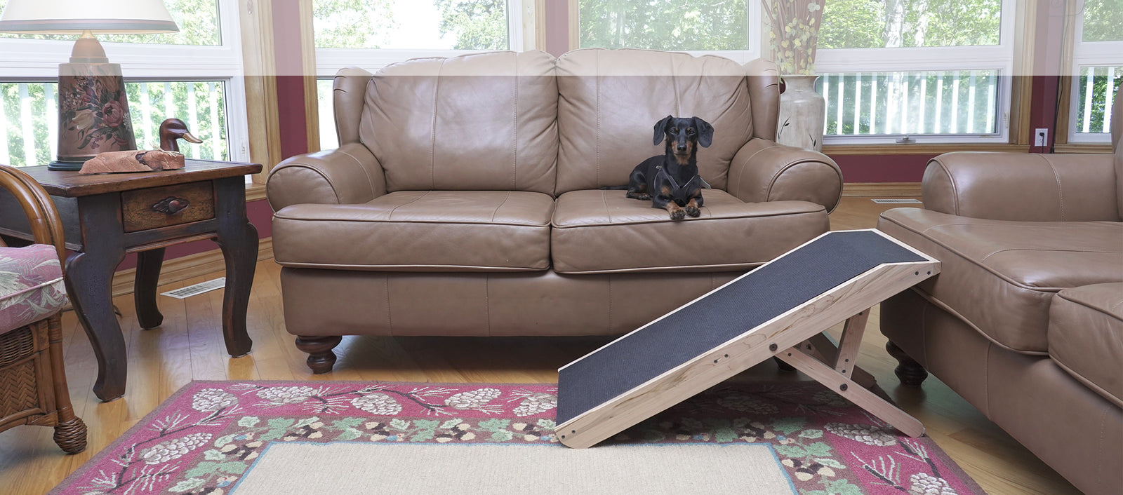 Dog Ramps for Bed & Couch The Only Hardwood Dog Ramps