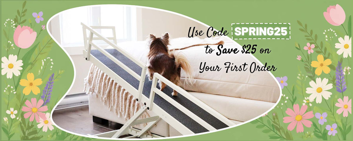 DoggoRamps spring sale $25 first order