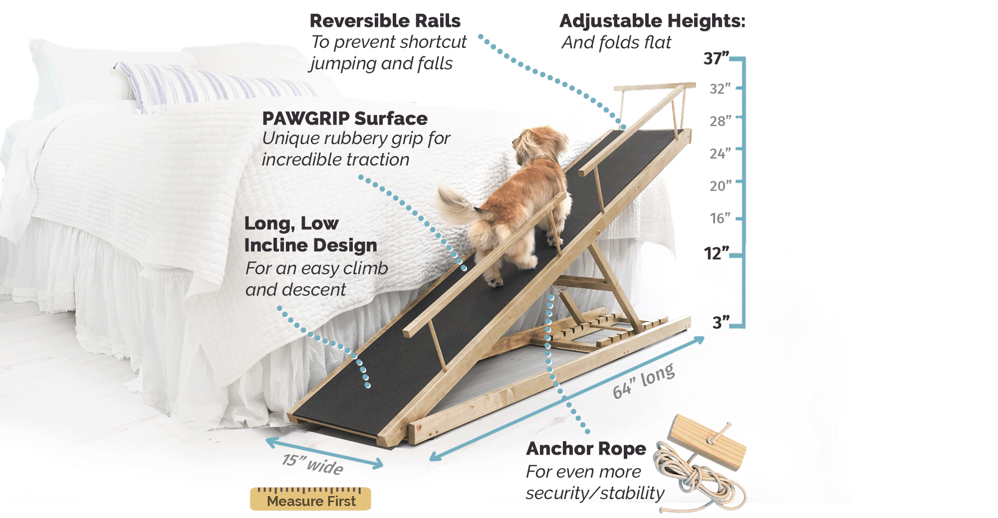 Adjustable dog ramps online