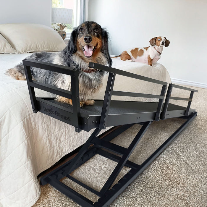 DoggoRamps dog ramps for beds - black