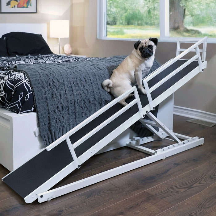 small dog ramp for bed for pugs frenchies dachshunds small breed dog ramp