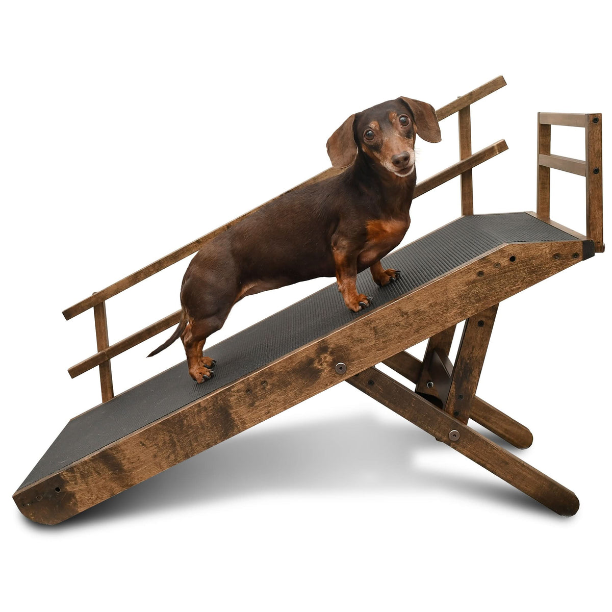 Pet Ramp With Rails Dog Ramp for Couch with Optional Safety Rails - by DoggoRamps™