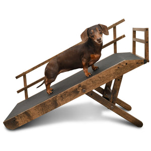 dog ramp for couch with rails