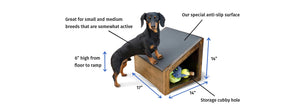 StepRamp for dogs specs diagram